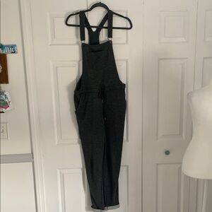 Rewash Gray Jumpsuit with Adjustable Straps and Relaxed Fit